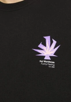 HUF Funny Feeling - Longsleeve - Black -Herenkleding 07bee663b81c4836a37b2d170c28d9b6