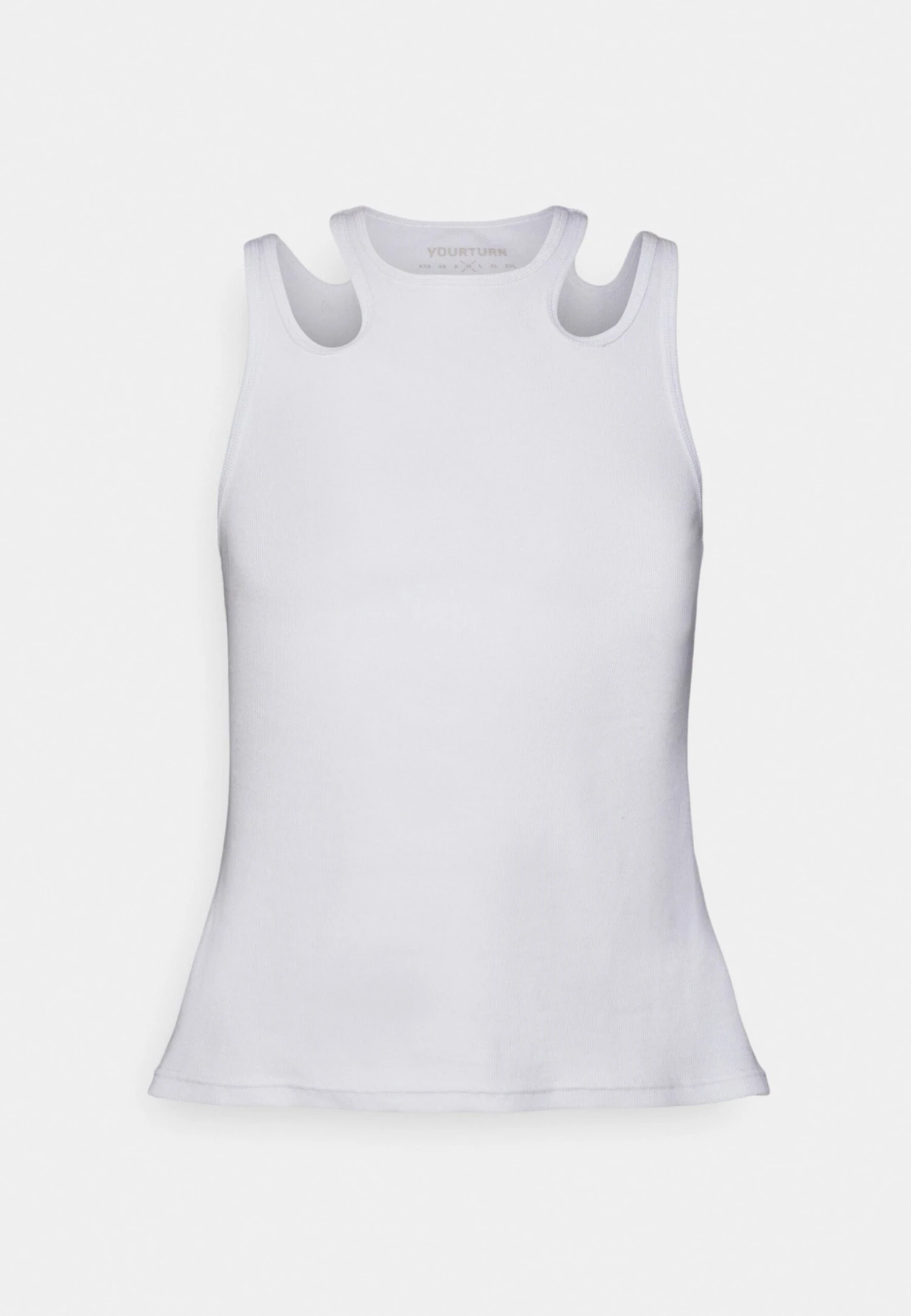 YOURTURN Unisex - Top - White 5 YOURTURN Unisex - Top - White - Afbeelding 5