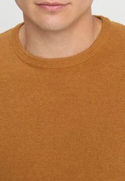 Pier One Trui - Mottled Dark Yellow -Herenkleding 2c5e1df709a94116995dba8bbf354f32