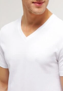 Pier One 2 Pack - T-Shirt Basic - White/Black -Herenkleding 3d5015223ce5444ba04d1399d153510c