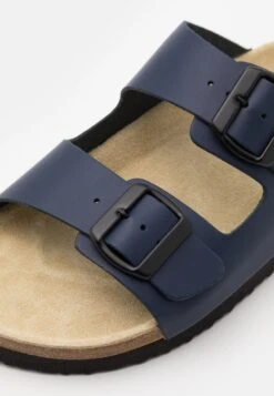 Pier One Unisex - Pantoffels - Dark Blue -Herenkleding 3d8a5cdb5e514771841f04cbfc9f95cd