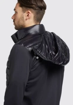 Khujo Bolt Shiny - Jas - Schwarz -Herenkleding 401b90e0e713444ebadcfe224fcb84f6