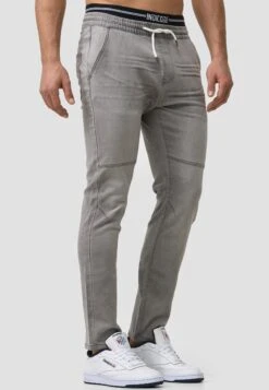 Indicode Jeans Fabrizio - Slim Fit Jeans - Vintage Grey -Herenkleding 40c2b8c101aa432b9eaf17eaee4c384d