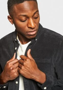 Redefined Rebel Sean - Overhemd - Dark Grey -Herenkleding 423cdcdacba14635a333f7ab64813904