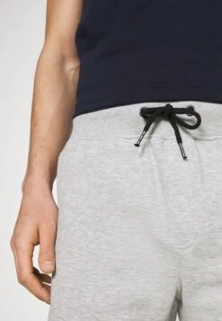 Pier One 2 Pack - Shorts - Mottled Light Grey/Dark Blue -Herenkleding 4492c0dabf24436a989a44a463fac6c0