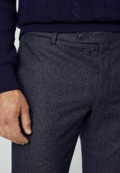 Hackett London Broken Twill Trs - Broek - Navy -Herenkleding 46f30ce8251445f29ef714d86e3f17a9