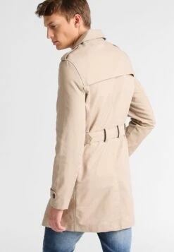 Pier One Trenchcoat - Beige -Herenkleding 4a5830ef459e4879bff3be04ddad0197