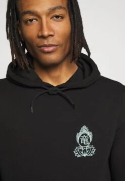 YOURTURN Hoodie - Black -Herenkleding 4c825b30c3bf4d60ab23acf9d91d2d66