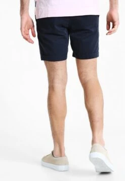 Pier One Shorts - Navy -Herenkleding 59dad48c8dd04cdc8da812dd6cde02cd