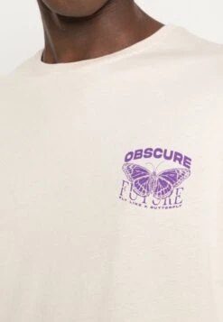 YOURTURN Nostalgia Future Tee Unisex - T-Shirt Print - Grey -Herenkleding 64b06cd9a0ce4f1193c7a3db48be52e8