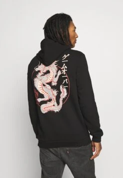 YOURTURN Hoodie - Black -Herenkleding 6805ffbd2ed64a4d90e1b2f3adb80a68