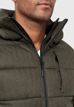 Indicode Jeans Hebert - Winterjas - Army -Herenkleding 6ec7b48fed464035a1e7250512b4b3f9