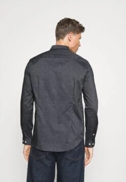 Pier One Overhemd -Blue Grey -Herenkleding 70b194b9a7654959a523e3b77d9f7c1f