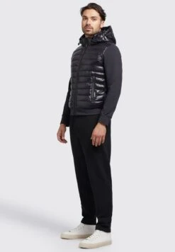 Khujo Bolt Shiny - Jas - Schwarz -Herenkleding 71933b909948421f98a4bcfb7363798f