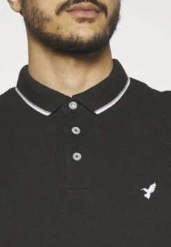 Pier One 2 Pack - Poloshirt - Black/Dark Blue -Herenkleding 787d246531e84cb8bbe5acb136f3434b