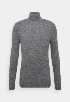 Pier One Muscle Fit Turtle - Trui - Mottled Grey -Herenkleding 788d9d9a00b14ae9bdb868be9d8f970c