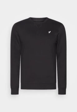 Pier One Sweater - Black/Mottled Grey -Herenkleding 7954a7df4b094e52bda097136e48cead