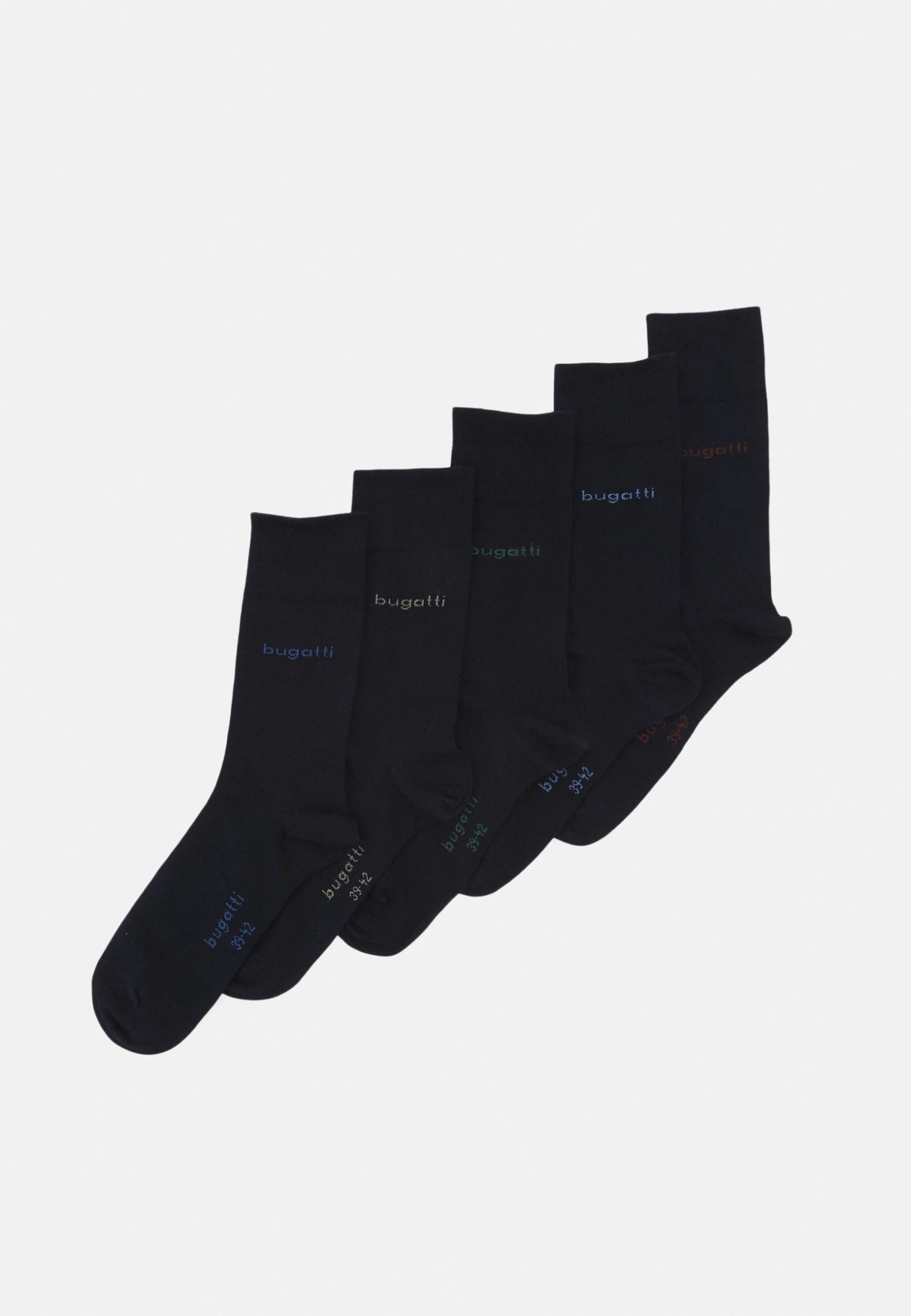 Bugatti Business Socks Box 5 Pack - Sokken - Dark Blue 1 Bugatti Business Socks Box 5 Pack - Sokken - Dark Blue