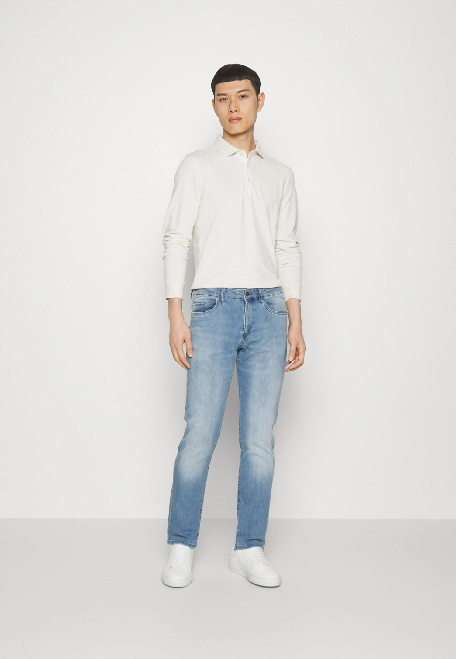 Boss Passerby - Poloshirt - Light Beige Seven 2 Boss Passerby - Poloshirt - Light Beige Seven - Afbeelding 2