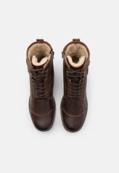 Pier One Leather - Veterboots - Brown -Herenkleding 9cdda29c31d1480bad87b1b7287b863e