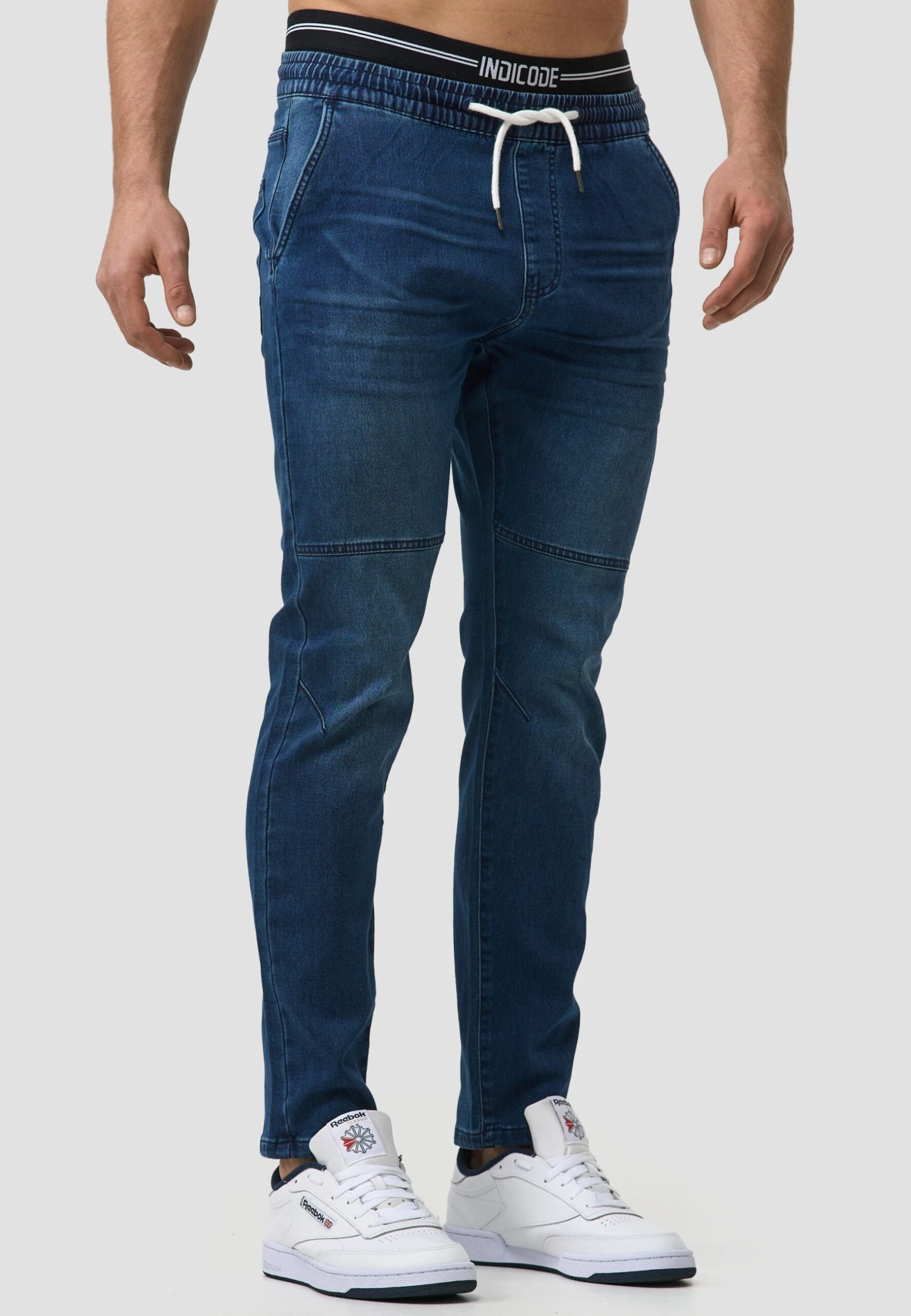 Indicode Jeans Fabrizio - Slim Fit Jeans - White Rinse 5 Indicode Jeans Fabrizio - Slim Fit Jeans - White Rinse - Afbeelding 5