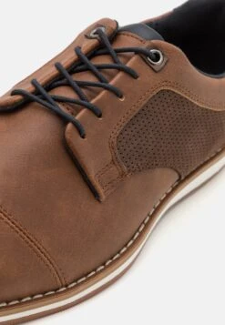 Pier One Sportieve Veterschoenen - Cognac -Herenkleding 9dbd42158add4262896e8465f2134326