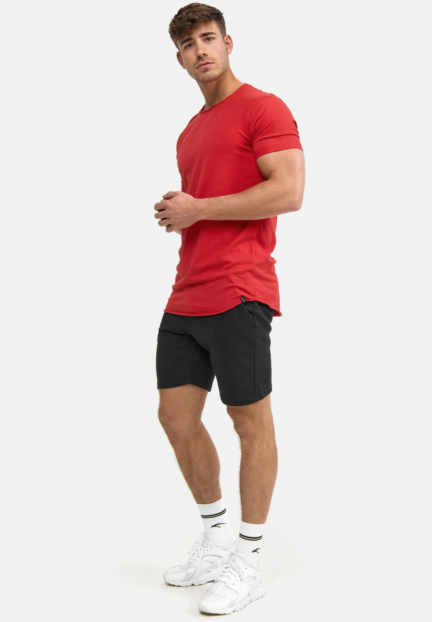 Indicode Jeans Wilbur - T-Shirt Print - Rot 2 Indicode Jeans Wilbur - T-Shirt Print - Rot - Afbeelding 2