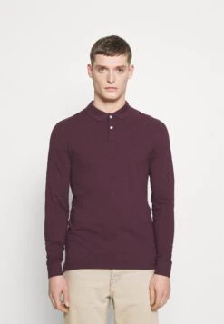 Pier One 2 Pack - Poloshirt - Bordeaux/Dark Blue -Herenkleding a3f27dd5eb454bcbb99d1bb7ed8d6687