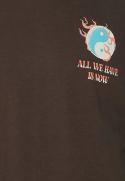 YOURTURN Graphic Tee Unisex - T-Shirt Print - Brown -Herenkleding a6e1520e73fa4cedbfa3d5818191b334
