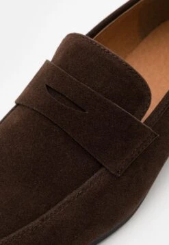 Pier One Instappers - Dark Brown -Herenkleding adb487ce627a49db9251319ed9f14cab