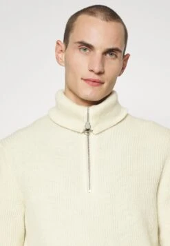 NN07 Holger - Trui - Ecru -Herenkleding b4b0eb5935dc413e8ea25192299855d1