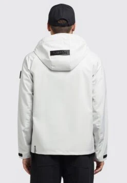 Khujo Adam - Regenjas - Hellgrau -Herenkleding b7b0de9fc8704834b04290c425220e69