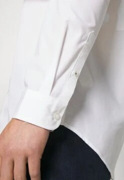 Pier One 2 Pack - Overhemd - White/Olive -Herenkleding d6657347294c4fd5a48a2a505813ffb1