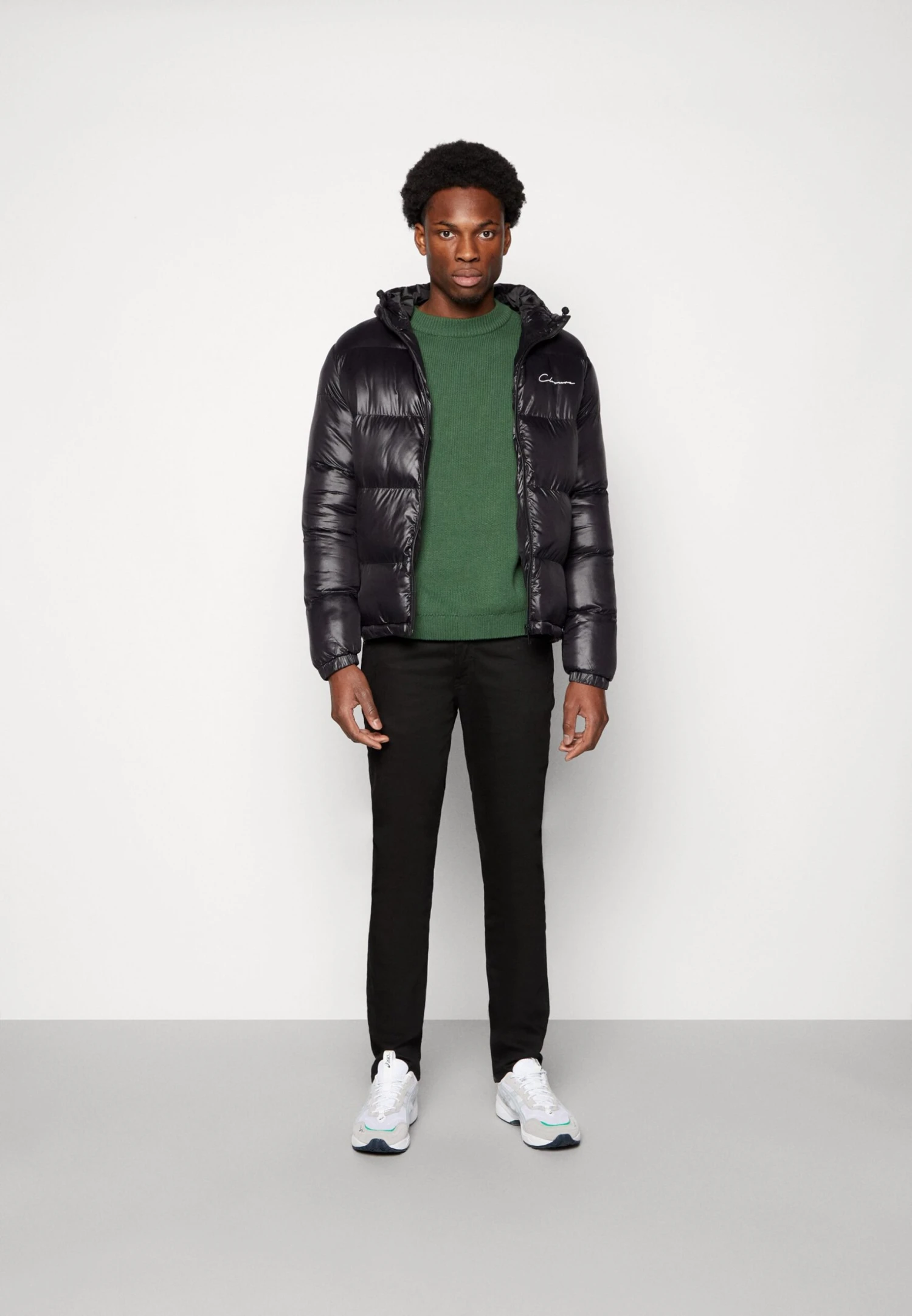 Racer Logo Puffer Jacket - Winterjas - Black 2 Racer Logo Puffer Jacket - Winterjas - Black - Afbeelding 2