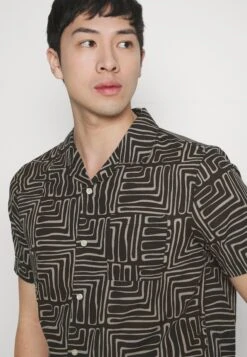 Pier One Overhemd - Brown -Herenkleding e6e80b7f6d8a46c3adbed646d80db5ba