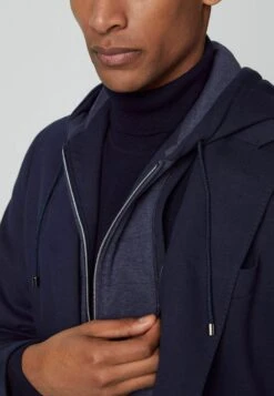 Hackett London Sports W Hooded Bib - Blazer - Navy Blue -Herenkleding ebf2d88a839a473391c1214250fe81b6