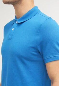 Pier One Basic - Poloshirt - Blue -Herenkleding fc3b888028b94356be4a90ef4fcadb26