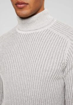 Pier One Trui - 111 - Mottled Light Grey -Herenkleding fea4b15041fe4254ac1426dc28a9b165